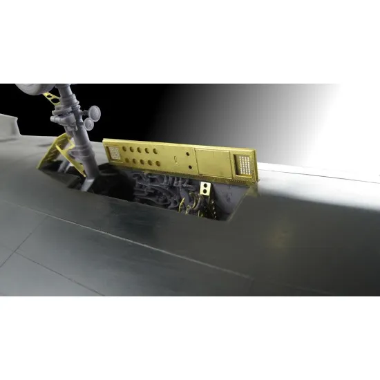 Metallic Details MDR4824 - 1/48 - SR-71 Blackbird Landing gears(Testors/Italeri)