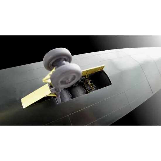 Metallic Details MDR4824 - 1/48 - SR-71 Blackbird Landing gears(Testors/Italeri)