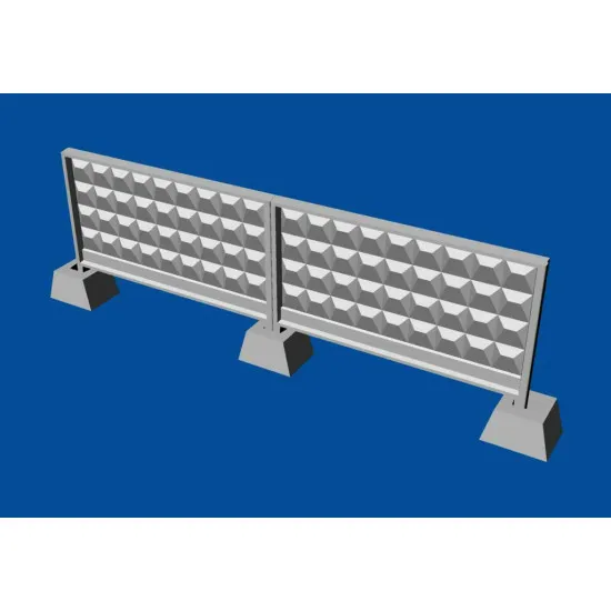 Metallic Details MDR7207 -1/72 - Detailing Set Russian concrete fence P6V