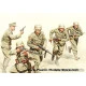 German Infantry, DAK, WWII, North Africa desert battles series 5 fig. 1/35 Master Box 3593
