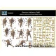 German Infantry, DAK, WWII, North Africa desert battles series 5 fig. 1/35 Master Box 3593