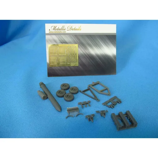 Metallic Details MDR7228 -1/72 - Detailing Tiny Tim Rocket with trailer