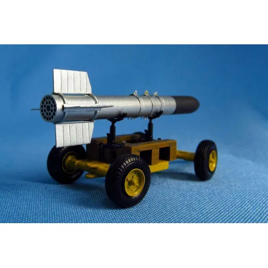 Metallic Details MDR7228 -1/72 - Detailing Tiny Tim Rocket with trailer