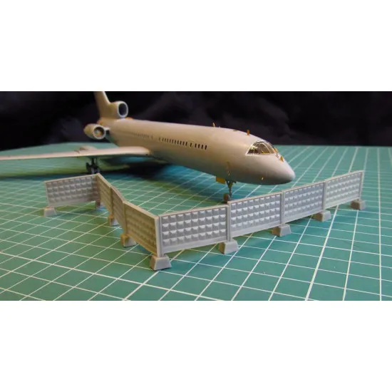 Metallic Details MDR14405 - 1/144 - Russian concrete fence P6V model