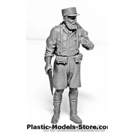 Allied Forces, WW II era, North Africa, desert battles series 5 fig. 1/35 Master Box 3594
