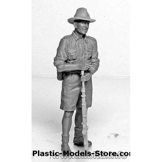 Allied Forces, WW II era, North Africa, desert battles series 5 fig. 1/35 Master Box 3594
