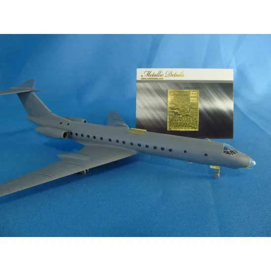 Metallic Details MD14426 - 1/144 - Tu-134 (Zvezda) Detailing Set