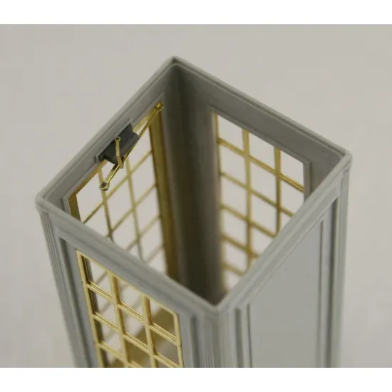 Metallic Details MDR3517 - 1/35 - The telephone box Kiosk No.2 (resin, PE)