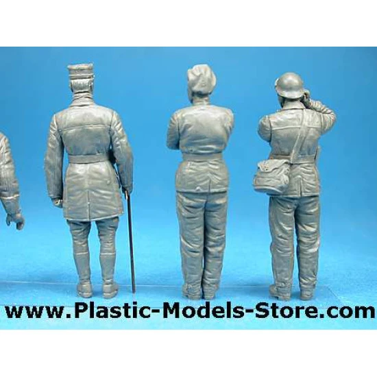 FRENCH TANK CREW 5 fig. WWII 1/35 Miniart 35105