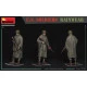 Miniart 35245 - 1/35 US military in raincoats scale plastic model kit