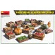 Miniart 35629 - 1/35 Vegetables in wooden boxes scale plastic model kit