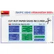 Miniart 35640 - 1/35 Road signs. Afghanistan 2000s scale plastic model kit