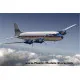 Douglas DC-6 Delta Airlines 1950 airplane 1/144 Roden 304