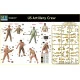 US Artillery Crew 6 fig WWII 1/35 Master Box 3577 US Artillery Crew 6 fig WWII 1/35 Master Box 3577