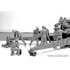US Artillery Crew 6 fig WWII 1/35 Master Box 3577 US Artillery Crew 6 fig WWII 1/35 Master Box 3577