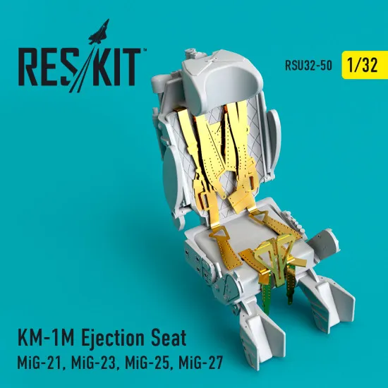 Reskit RSU32-0050 - 1/32 KM-1M ejection seat (MiG-21, MiG-23, MiG-25, MiG-27)