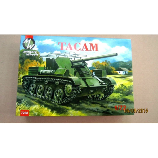 Military Wheels 7268 - 1/72 - Tacam Self-propelled Gun Plastic Model Kit
