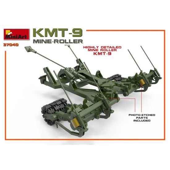 Miniart 37040 - 1/35 Mine-roller KMT-9 Scale Plastic Model Kit