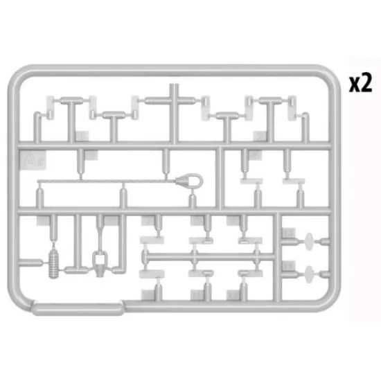 Miniart 37040 - 1/35 Mine-roller KMT-9 Scale Plastic Model Kit
