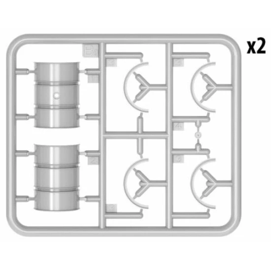 Miniart 35591 1/35 FIELD WORKSHOP Plastic Model Kit