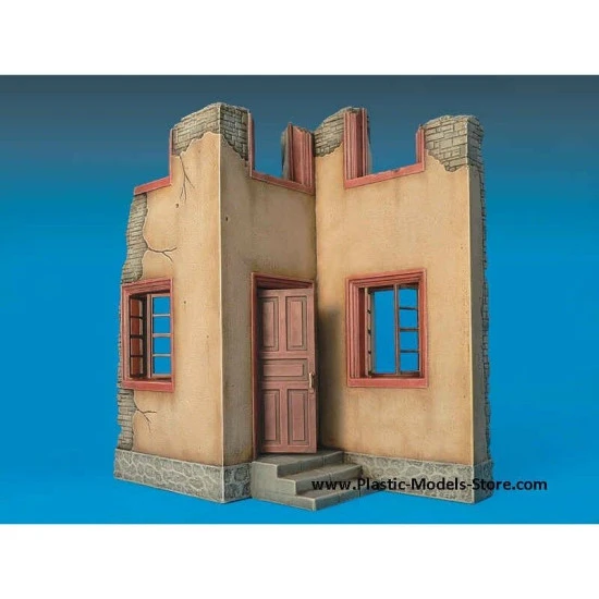 Miniart 35527 - 1/35 House Ruin Building Diorama