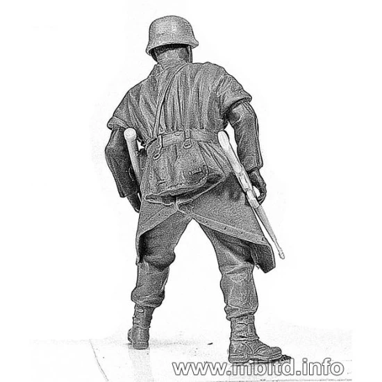 German Infantry. Western Europe. 1944-1945 4 fig WWII 1/35 Master Box 3584
