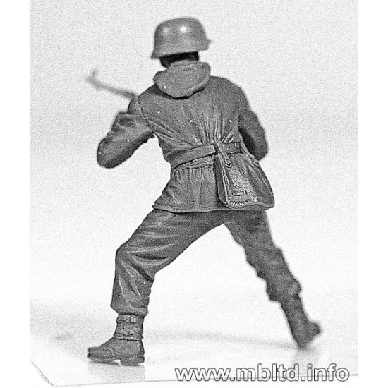 German Infantry. Western Europe. 1944-1945 4 fig WWII 1/35 Master Box 3584