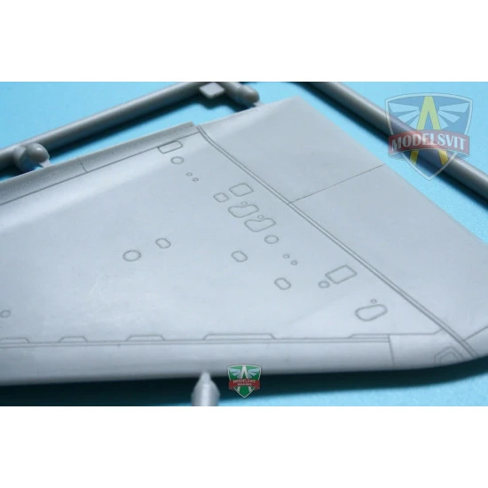 ModelSvit 72053 - 1/72 Mirage 4000 (upgraded version)