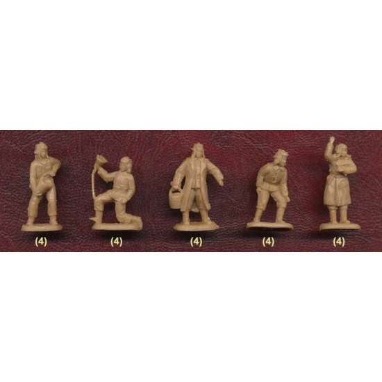 Orion 72042 - 1/72 - WWII Soviet Red Army Tankmen and Crew 1943-1945 Model Kit