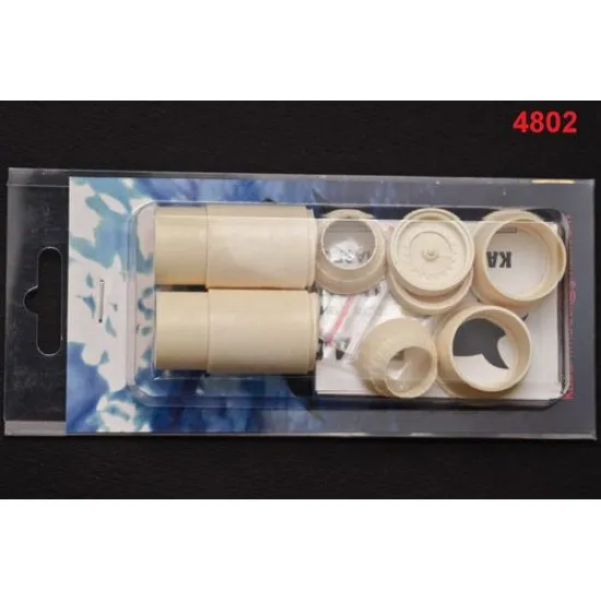 Katran 4802 - 1/48 F-14A Tomcat Exhaust Nozzles (closed) for Hasegawa