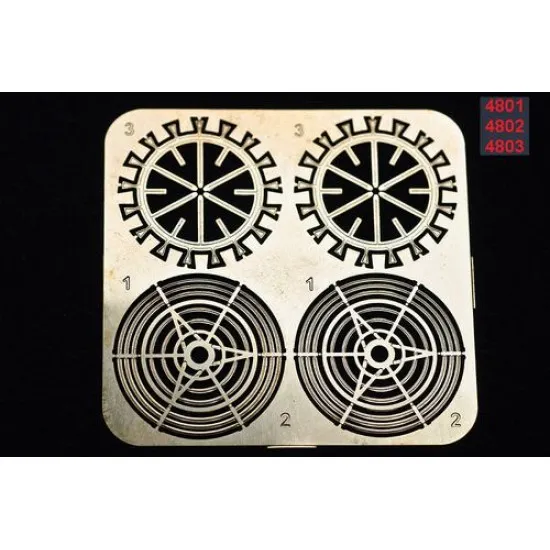 Katran 4803 - 1/48 F-14A Tomcat Exhaust Nozzles (varied) for Hasegawa