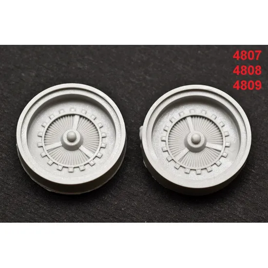 Katran 4808 - 1/48 F-14A Tomcat Exhaust Nozzles (closed) for Tamiya (aircraft)