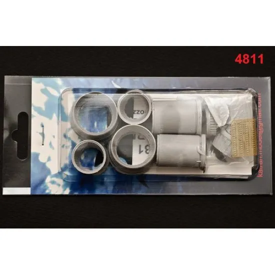 Katran 4811 - 1/48 MIG-31B/BS/BM/BSM Foxhound Exhaust Nozzles for AMK (type 2)