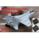 Katran 4812 - 1/48 MIG-31B/BS/BM/BSM Foxhound Exhaust Nozzles for AMK (varied)