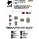 Katran 4824 - 1/48 F-16C/CJ Block 50 Viper/Fighting Falcon, Exhaust Nozzles