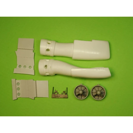 Kirrey 001 - 1/48 F-4 Phanton intakes for USAF (Hasegawa kit) for aircraft model