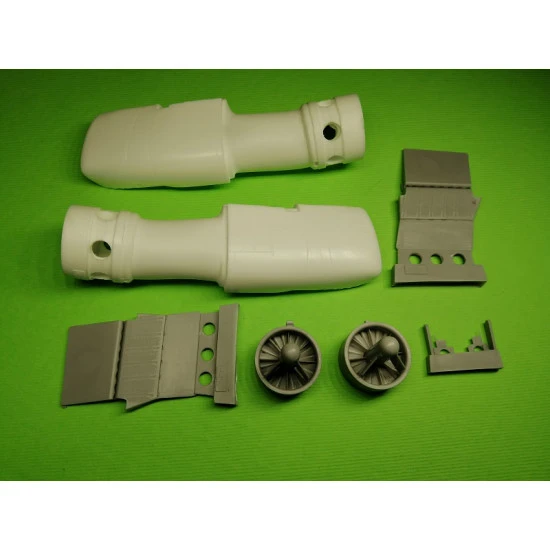 Kirrey 003 - 1/48 F-4 Phanton intakes for USAF (Academy kit) for aircraft model Kirrey 003 - 1/48 F-4 Phanton intakes for USAF (Academy kit) for aircraft model