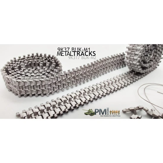 Sector35 3566-SL - 1/35 Assembled metal tracks for 9K37 BUK-M1 / 9K317 BUK-M2