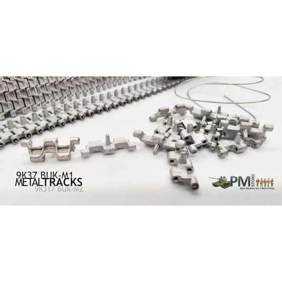 Sector35 3566-SL - 1/35 Assembled metal tracks for 9K37 BUK-M1 / 9K317 BUK-M2