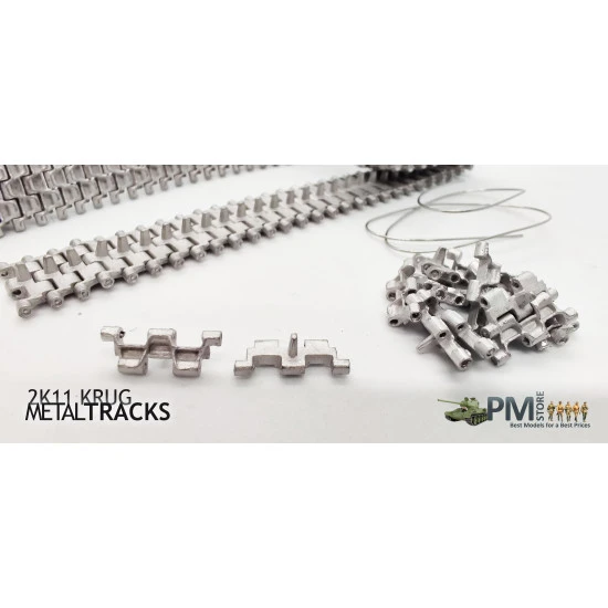 Sector35 3568-SL - 1/35 Assembled metal tracks for 2K11 KRUG