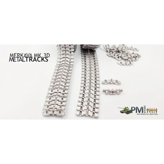 Sector35 3572-SL - 1/35 Assembled metal tracks for MERKAVA Mk.3D