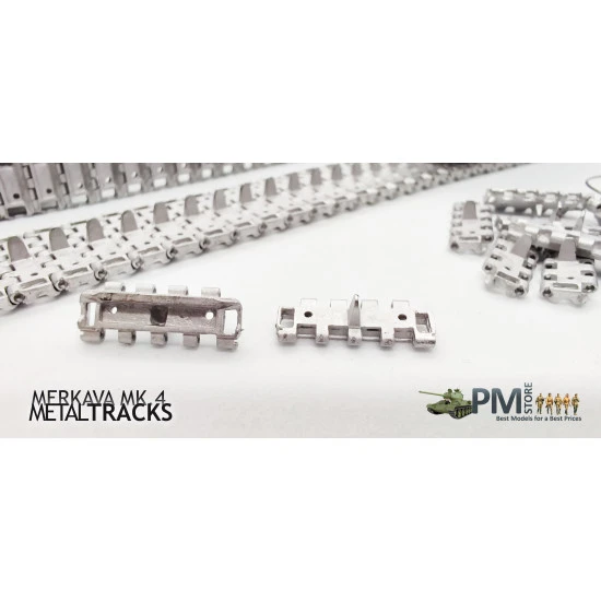 Sector35 3573-SL - 1/35 Assembled metal tracks for MERKAVA Mk.4