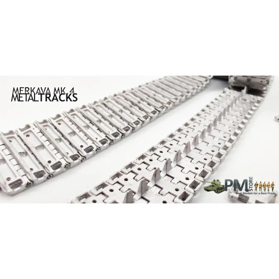 Sector35 3573-SL - 1/35 Assembled metal tracks for MERKAVA Mk.4