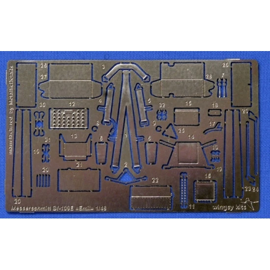 Wingsy Kits D5-07 - 1/48 D5-07 German WWII Fighter Messerschmitt Bf.109 E-1