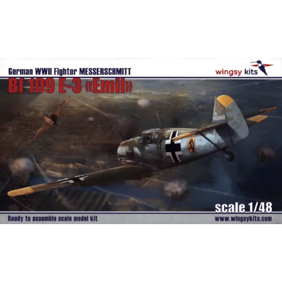 Wingsy Kits D5-08 - 1/48 D5-08 German WWII Fighter Messerschmitt Bf.109 E-3
