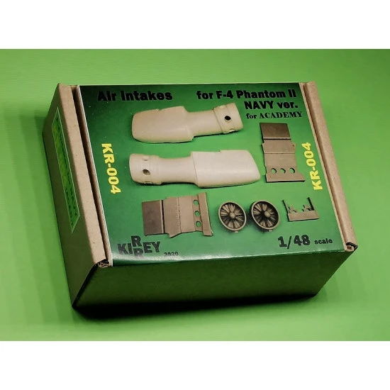 Kirrey 004 - 1/48 F-4 Phanton intakes for NAVY (Academy kit) for aircraft model