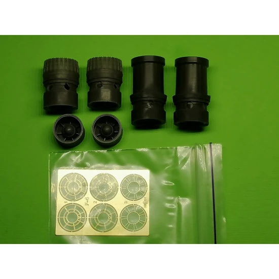 Kirrey 008 - 1/48 F-4 Phantom Exhaust nozles (early) (Academy kit) for aircraft