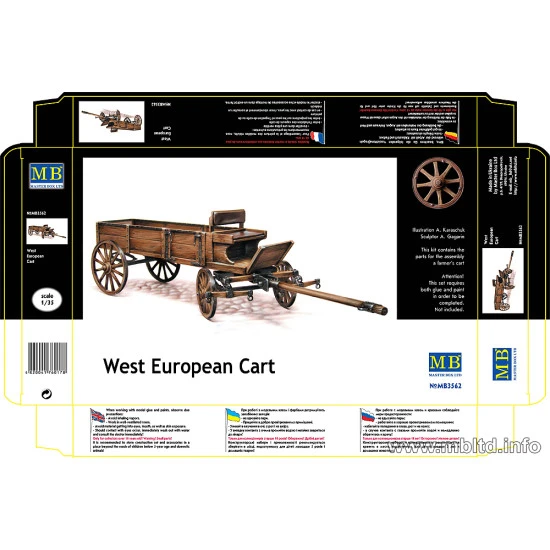 West European Cart 1/35 Master Box 3562 West European Cart 1/35 Master Box 3562