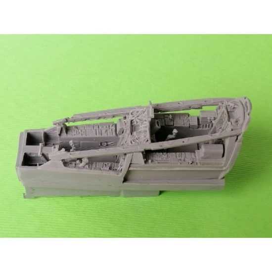 Kirrey 017 1/48 F-4 Phantom cockpit set (Zoukei Mura kit) with front wheel bay