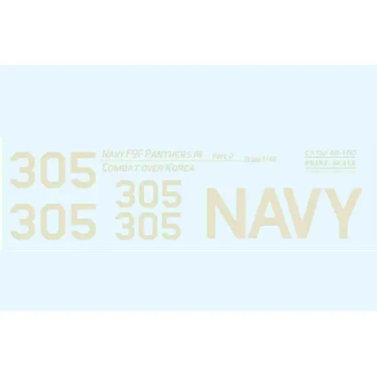 Print scale 48-160 - 1/48 - Navy F9F-2 -3 Panthers in Combat over Part 2
